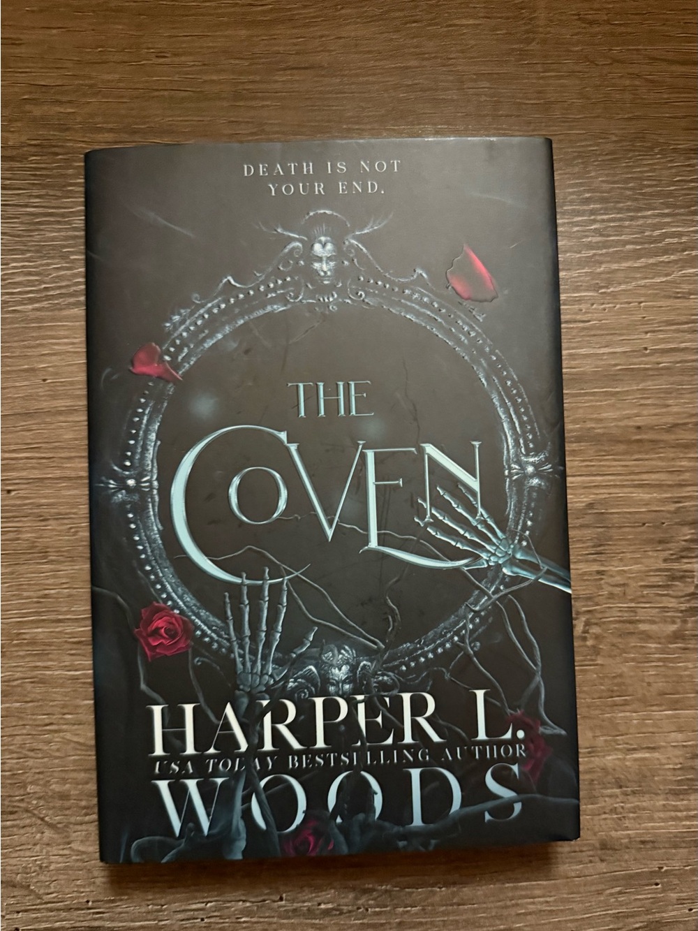 The Coven by Harper L. Woods — Hardback with painted edges